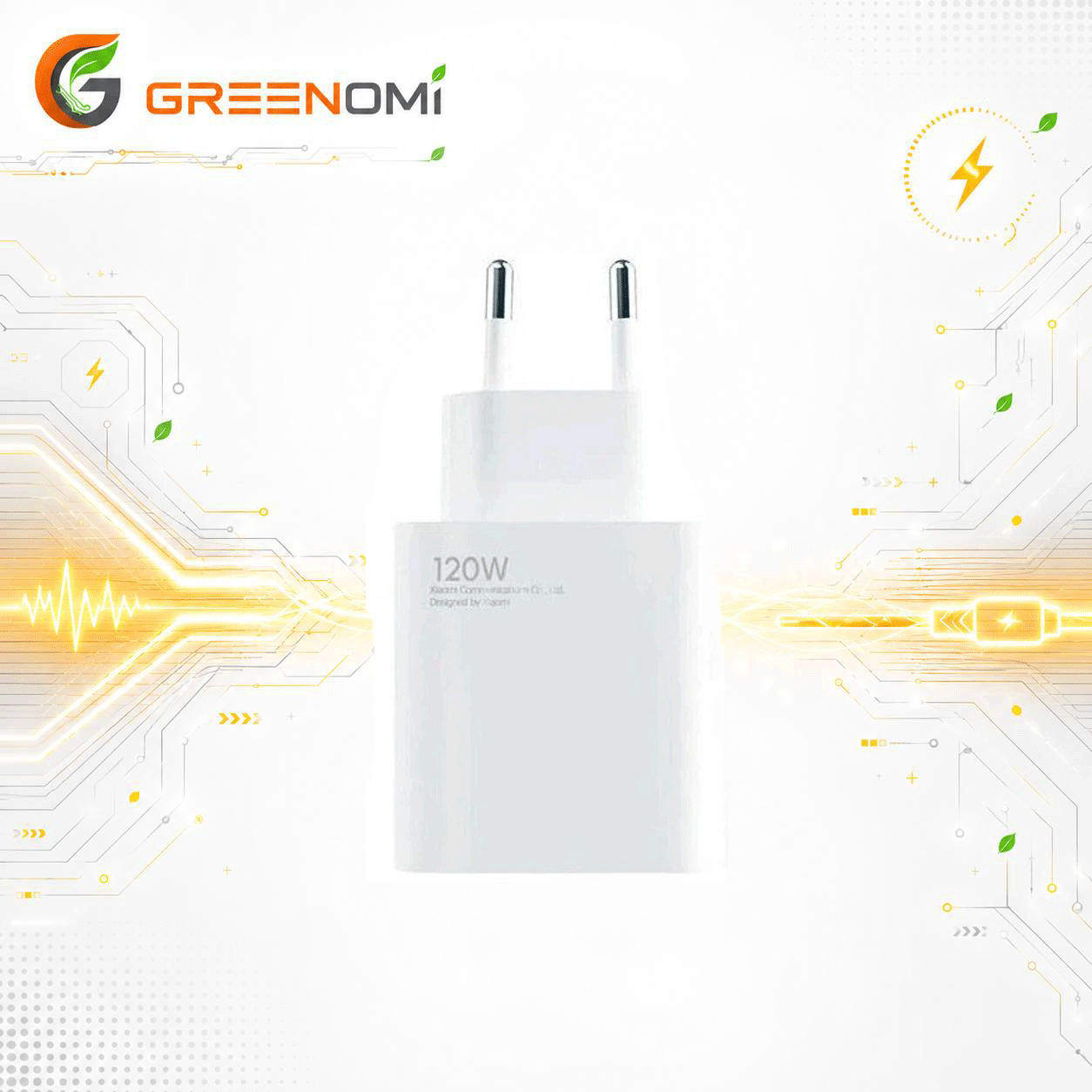 آداپتور سرکارتنی شیائومی 120 وات XIAOMI