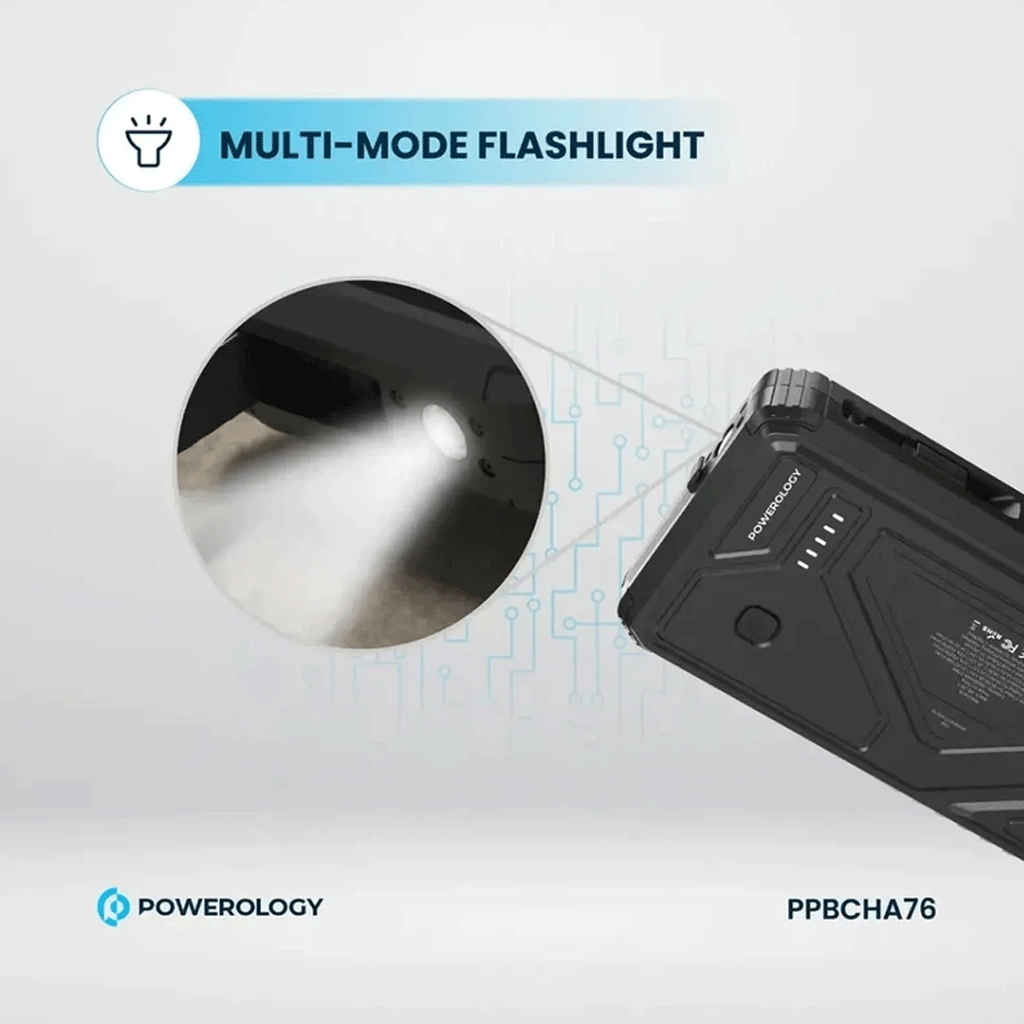 پاوربانک خورشیدی پاورولوژی 20000mah مدل Powerology PP076