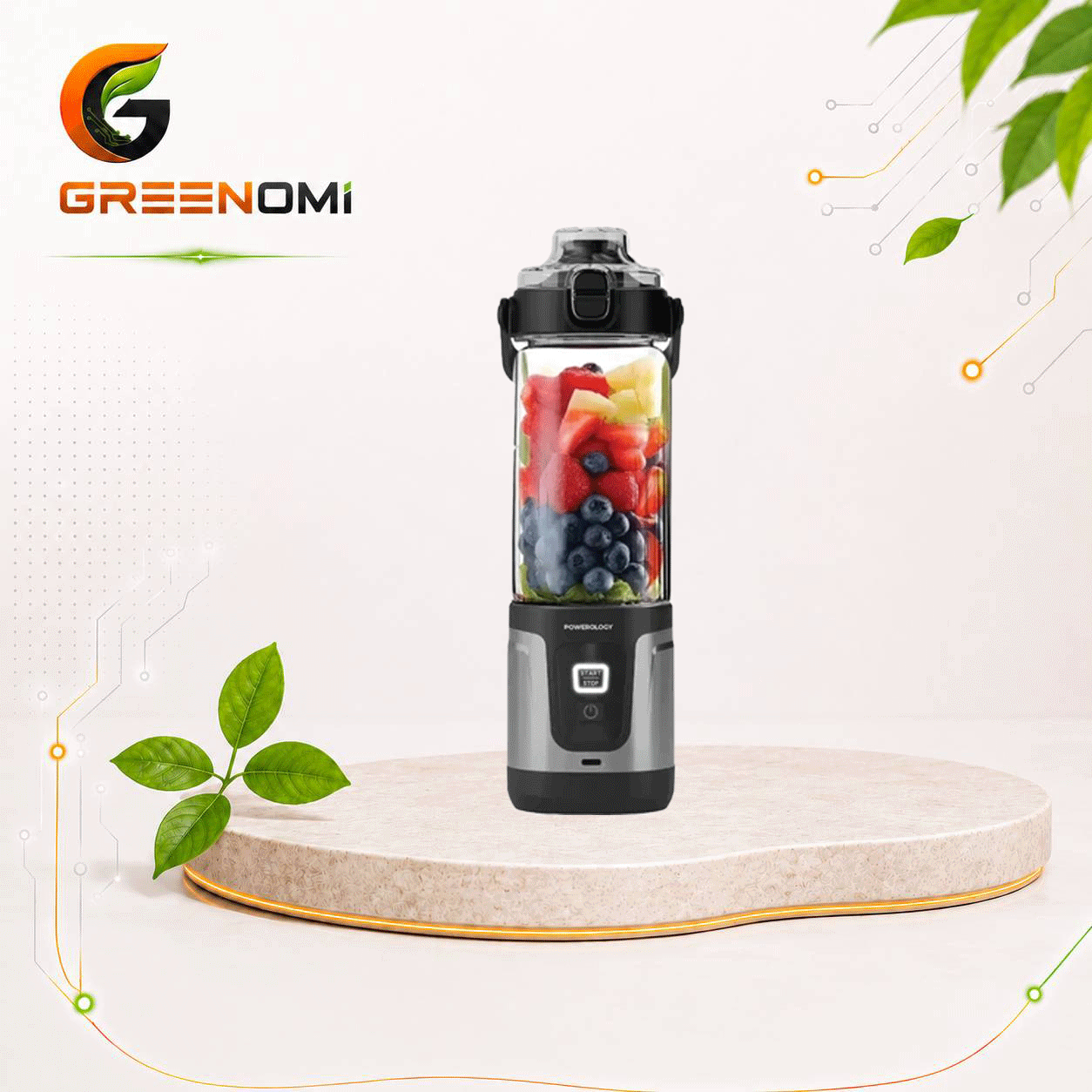 مخلوط کن قابل حمل پاورولوژی مدل DUOMIX PWPB27