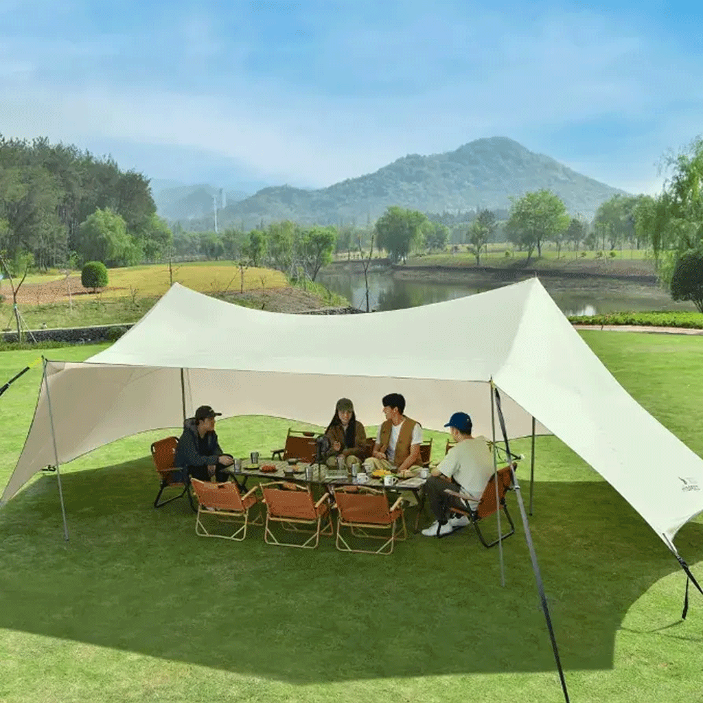 سایه بان پرودو مدل Porodo LFST004 camping canopy off