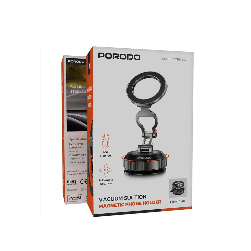 هولدر موبایل مغناطیسی پرودو مدل Porodo PDMSMPHBK