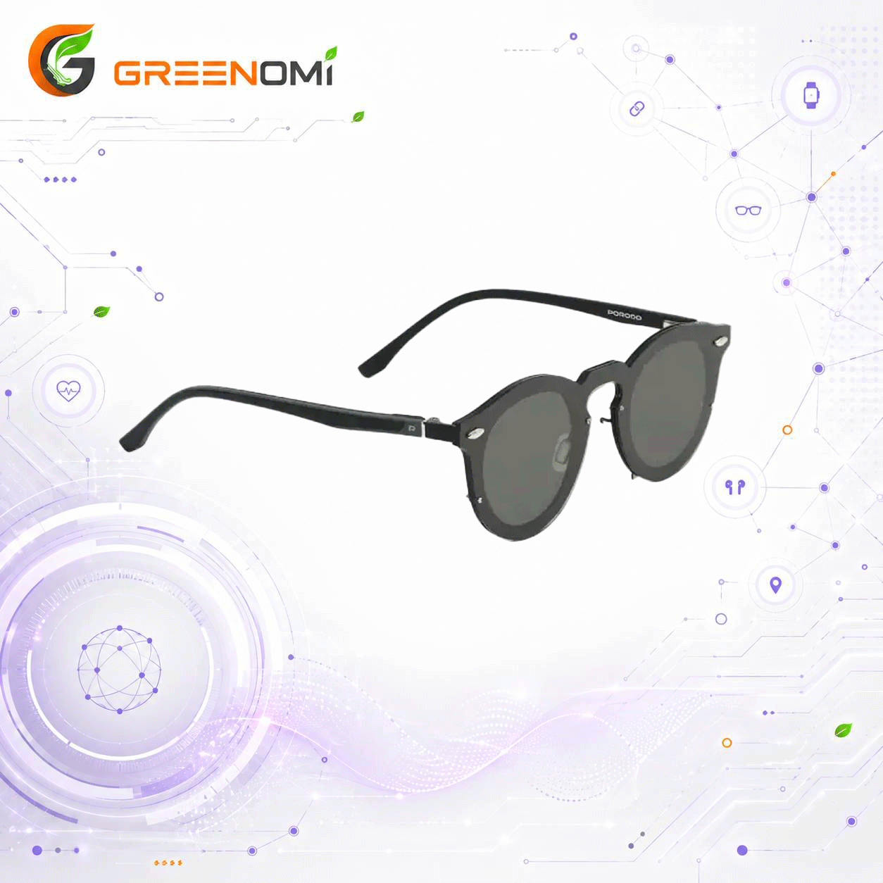 عینک دودی  پرودو مدل PORODO DALE SUN GLASS
