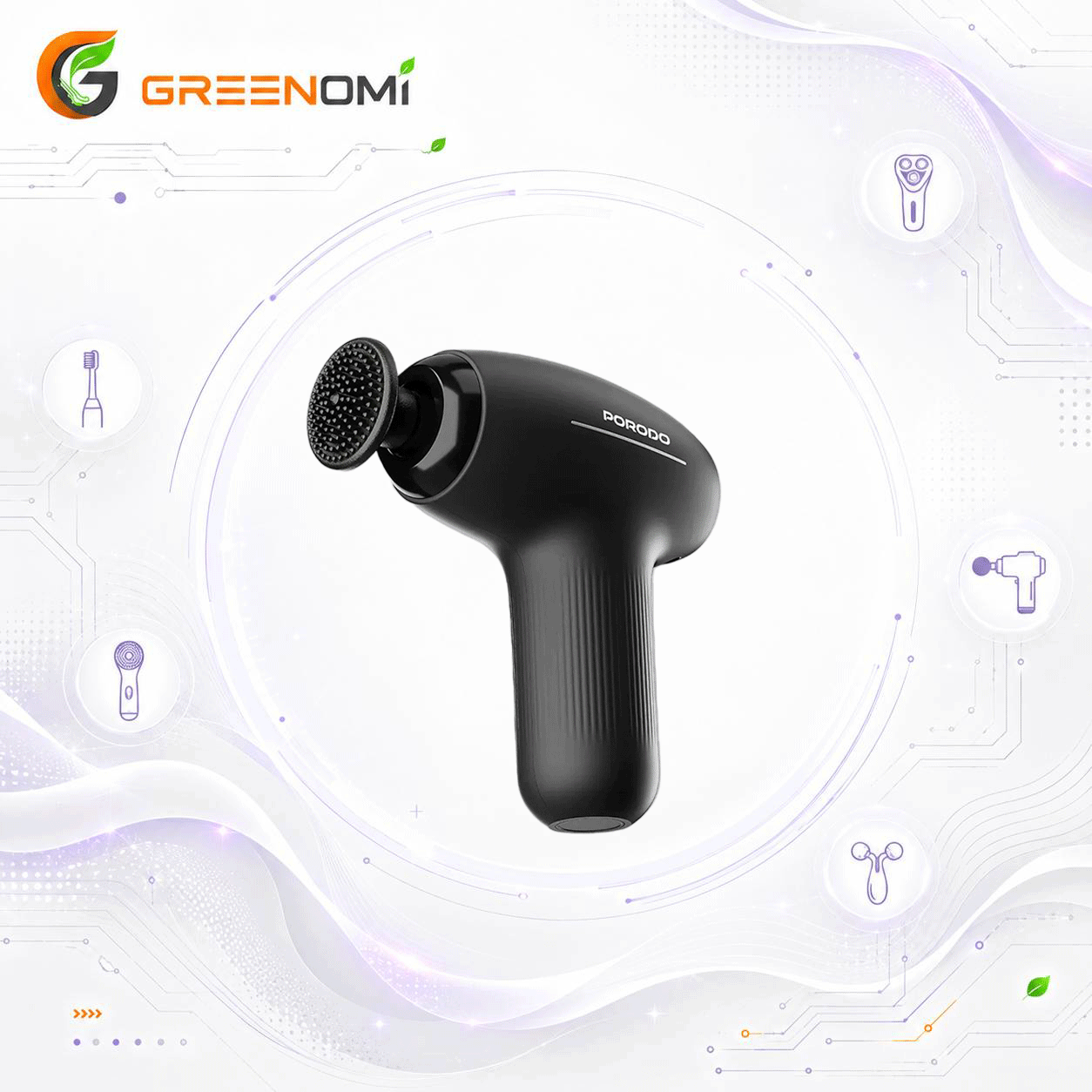 ماساژور برقی پرودو مدل PORODO CORDLESS  mini mas
