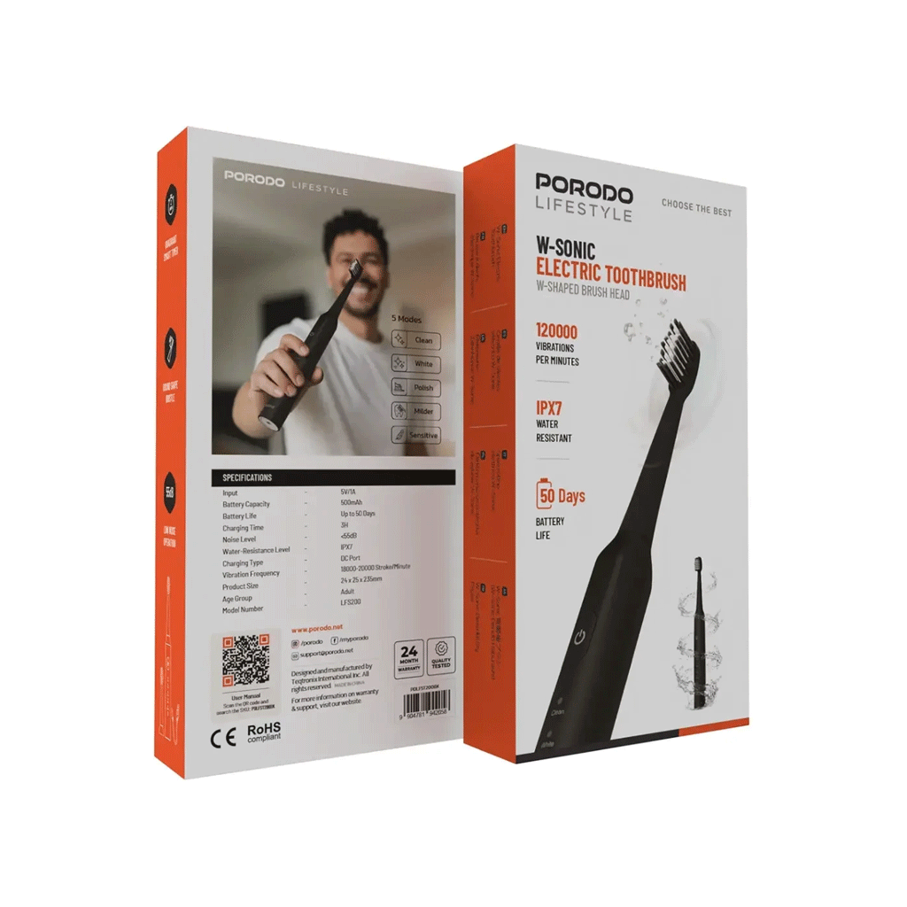 مسواک برقی پرودو مدل PORODO W-SONIC W-SONIC