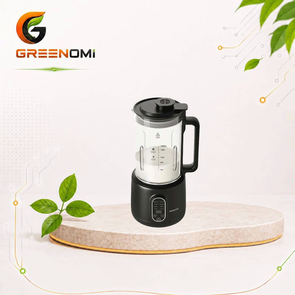 غذاساز پرودو 1.5 لیتری مدل PORODO NUT MILK MAKER