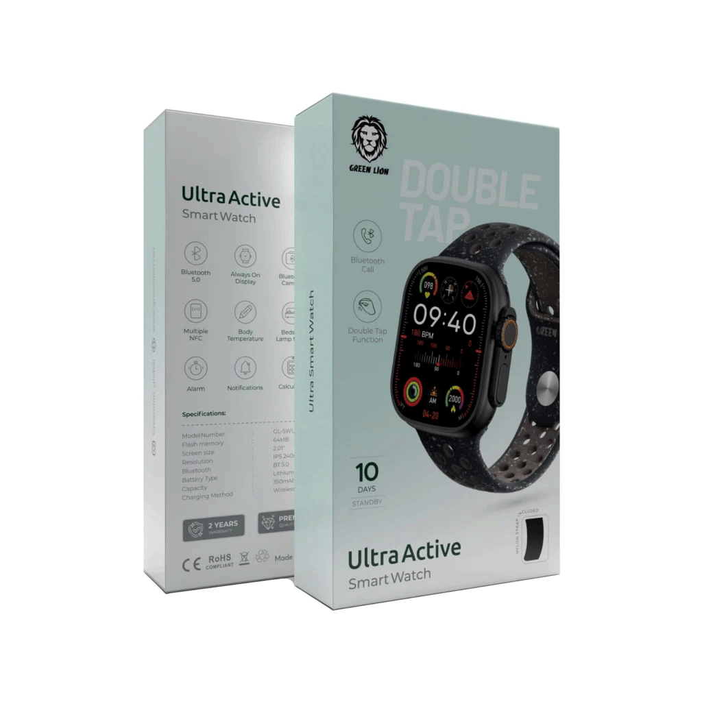 ساعت هوشمند گرین لاین مدل Green lion ULTRA ACTIVE