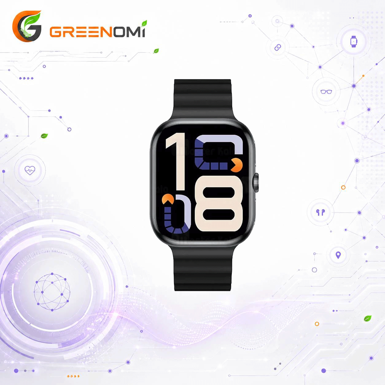ساعت هوشمند گرین لاین مدل Green lion NEXO