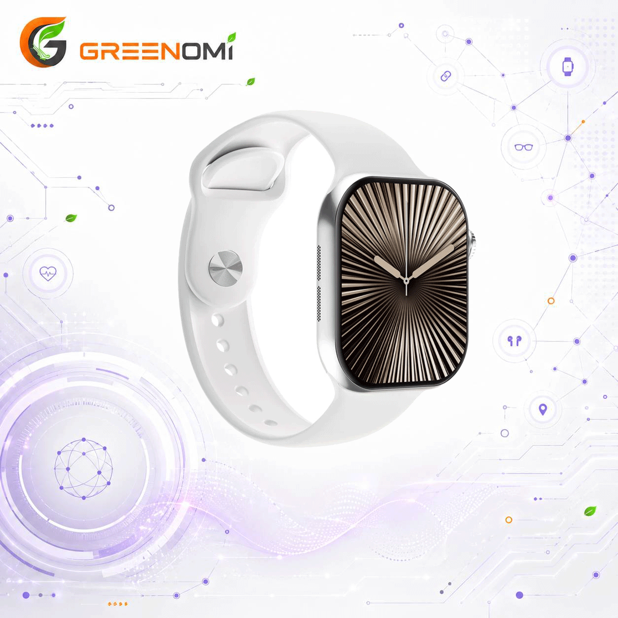 ساعت هوشمند گرین لاین مدل  Green lion ACTIVE 10