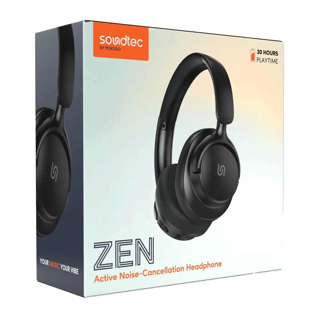 هدفون بلوتوثی پرودو مدل PORODO SOUNDTECH ZEN HYBRID ANC