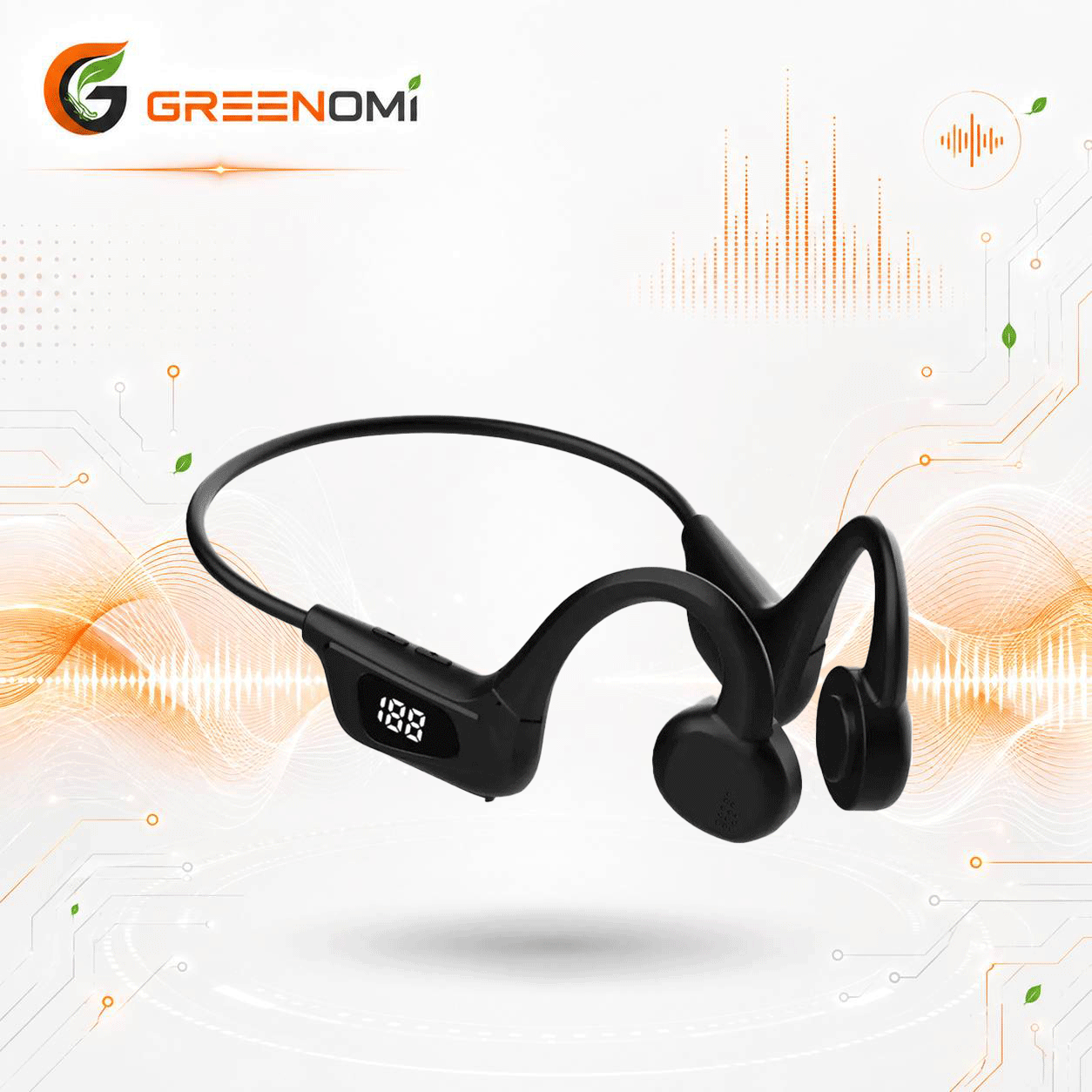 هندزفری گردنی پرودو مدل  Porodo BONE CONDUCTION