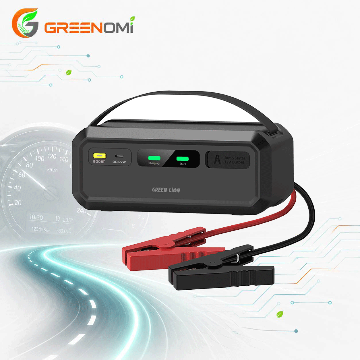 جامپاستارتر 12V گرین لاین مدل Green lion