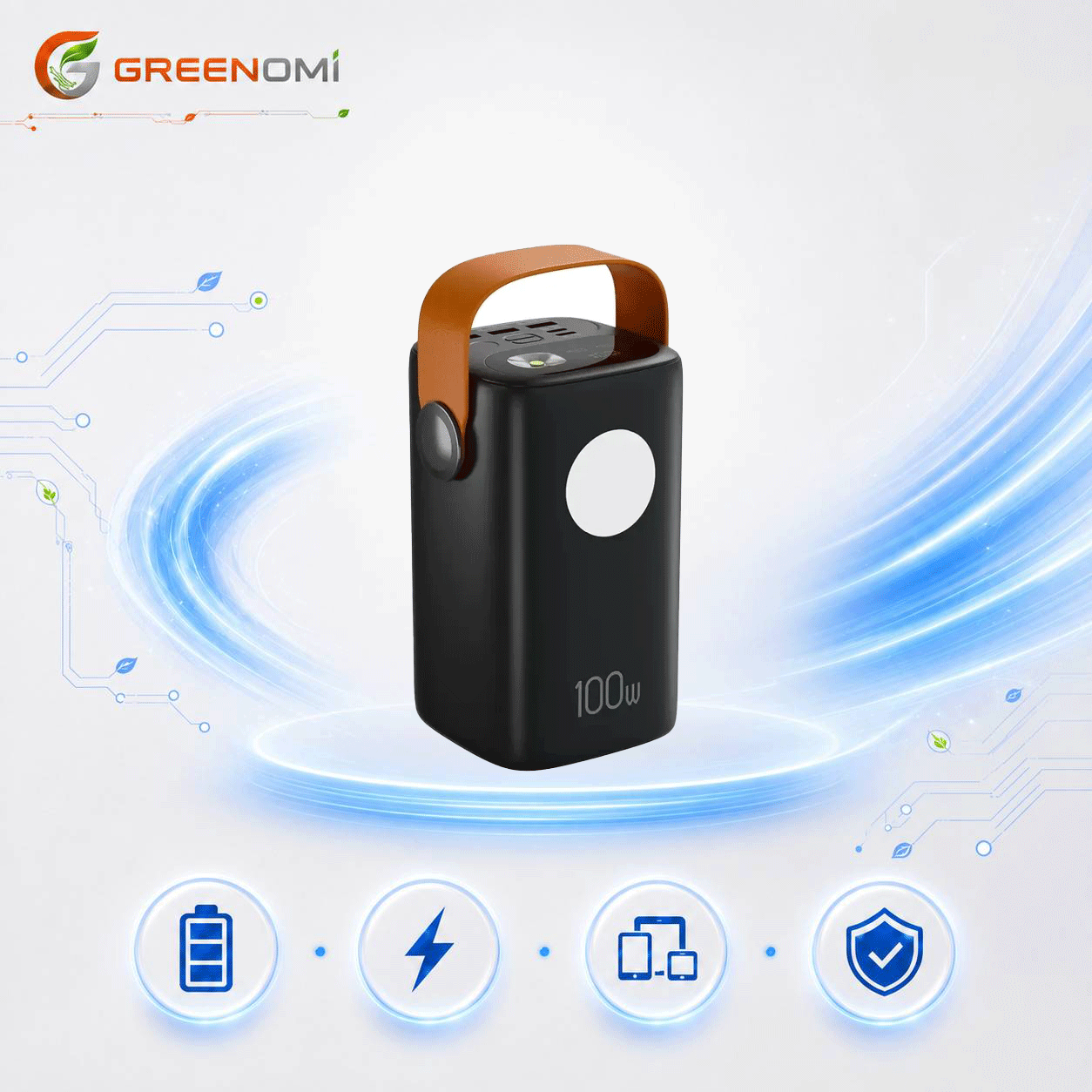 پاوربانک 60k گرین لاین مدل Green lion HYPER CORE60