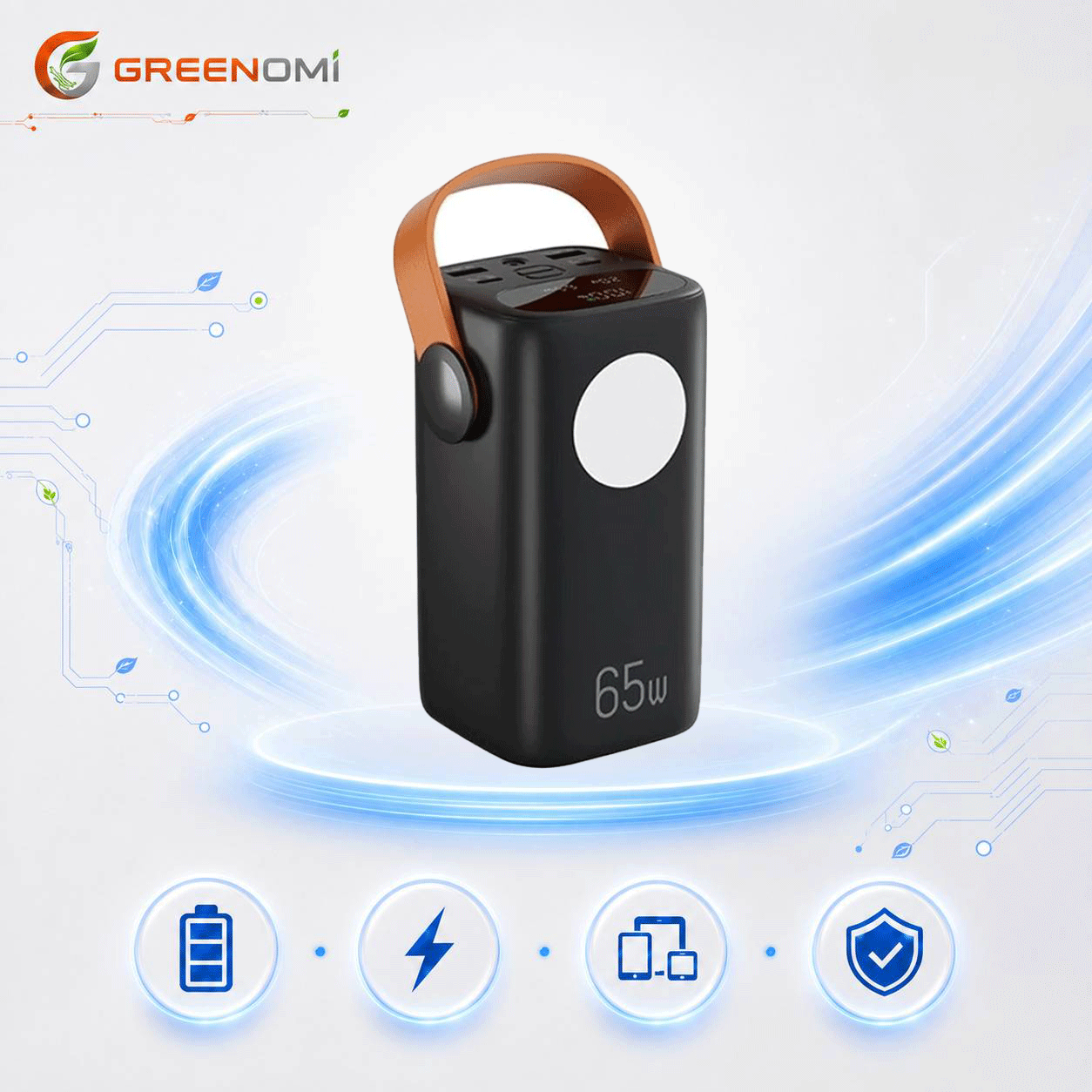 پاوربانک 40k گرین لاین مدل Green lion HYPER CORE40