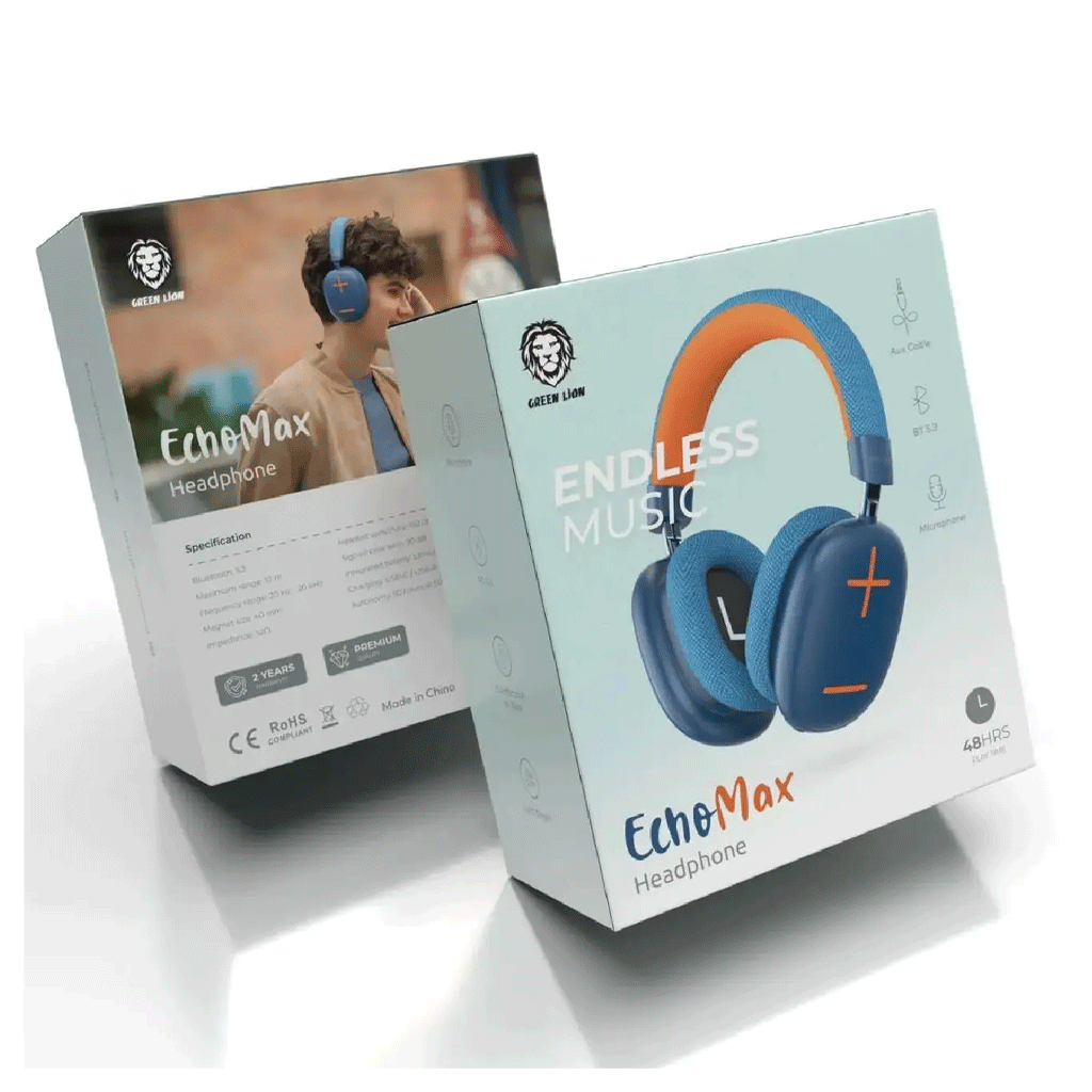 هدفون بلوتوثی گرین لاین مدل Green lion ECHO MAX