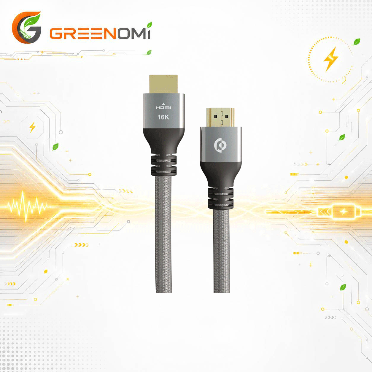 کابل دو سر HDMI 2M پاورولوژی مدل POWEROLOGY 16K PCAB36