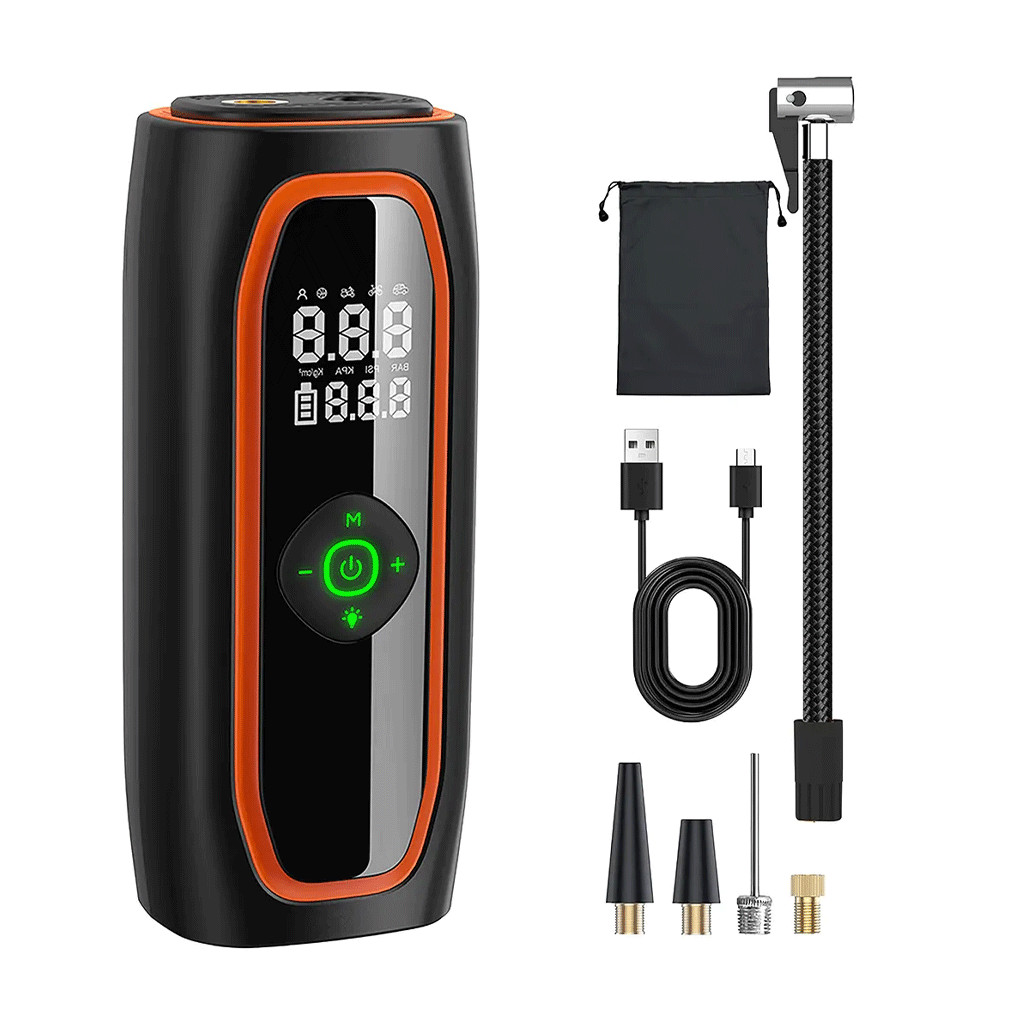 کمپرسور و پمپ باد شارژی خودرو پرودو مدل PORODO VOLTAIR PDGA08BK