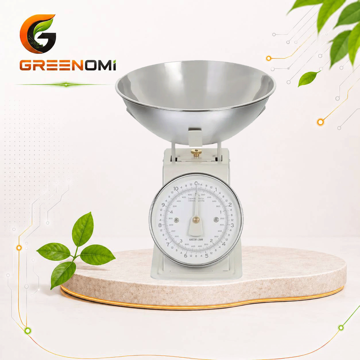 ترازو آشپزخانه گرین لاین GREEN LION vintage GNVNKSCA