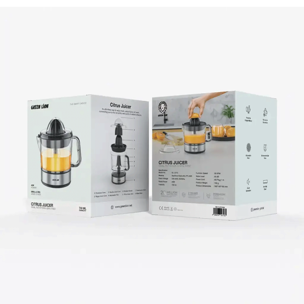 آبمیوهگیری گرین لاین مدل Green lion CITRUS JUICER