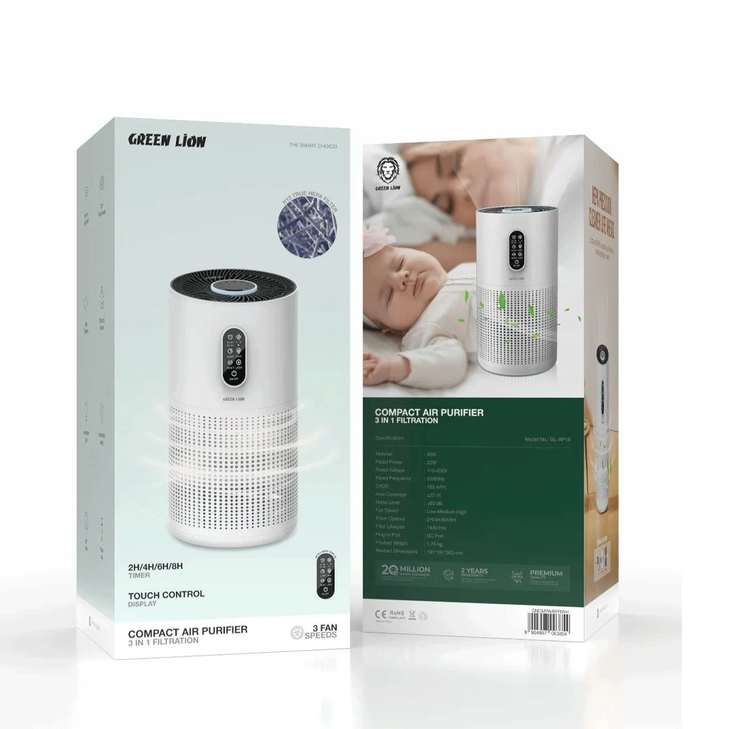 دستگاه تصفیه هوا خانگی گرین Green Lion Compact Air Purifier