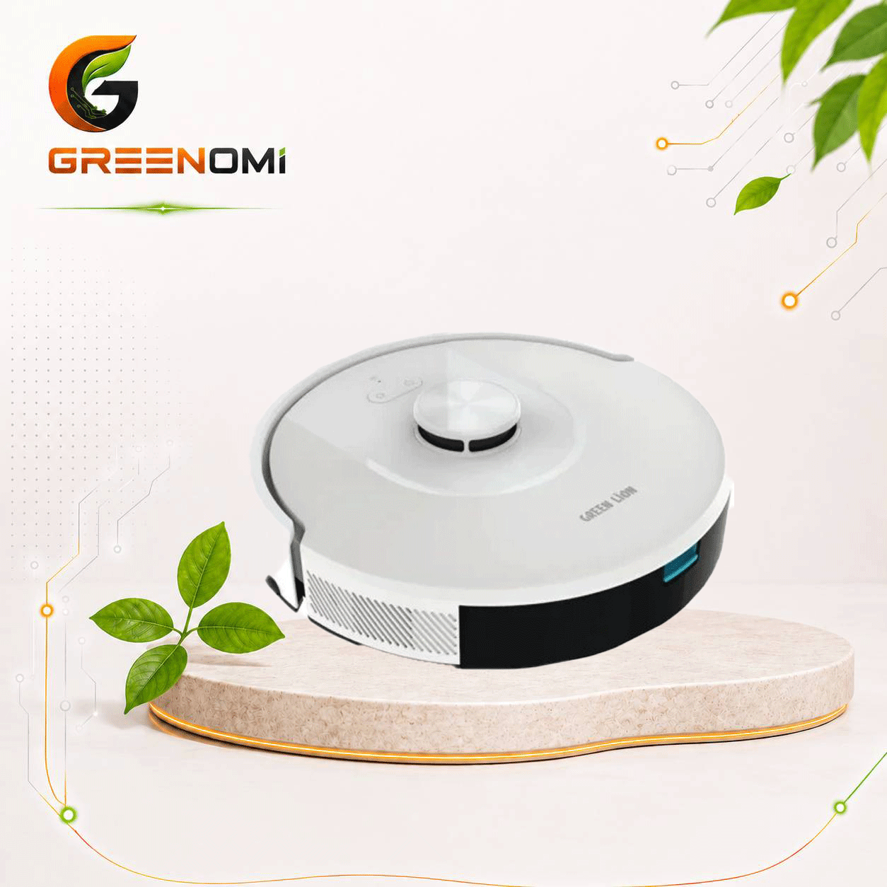 جارو رباتیک گرین لاین مدل Green lion SMART VACUM
