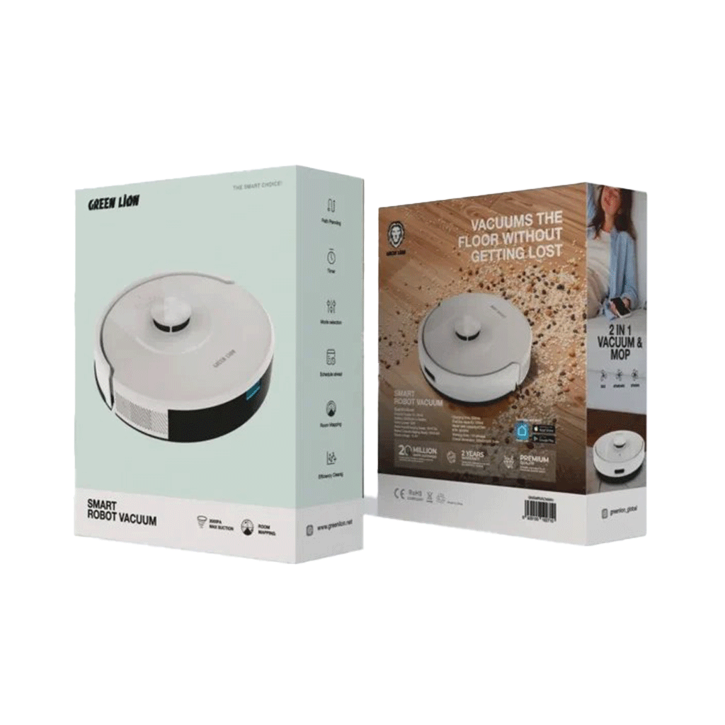 جارو رباتیک گرین لاین مدل Green lion SMART VACUM