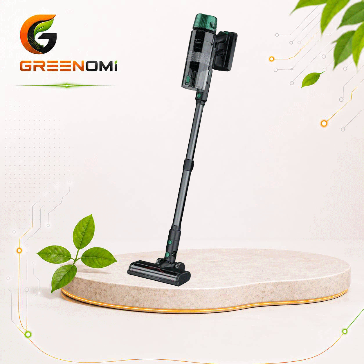 جارو شارژی گرین لاین مدل Green lion FORCE MAX CORDLESS VACUUM
