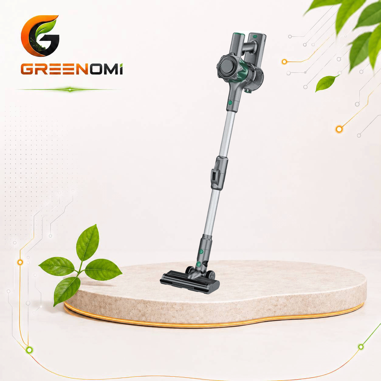 جارو شارژی گرین لاین مدل Green lion LITE  VACUUM CLEANER CORDLESS