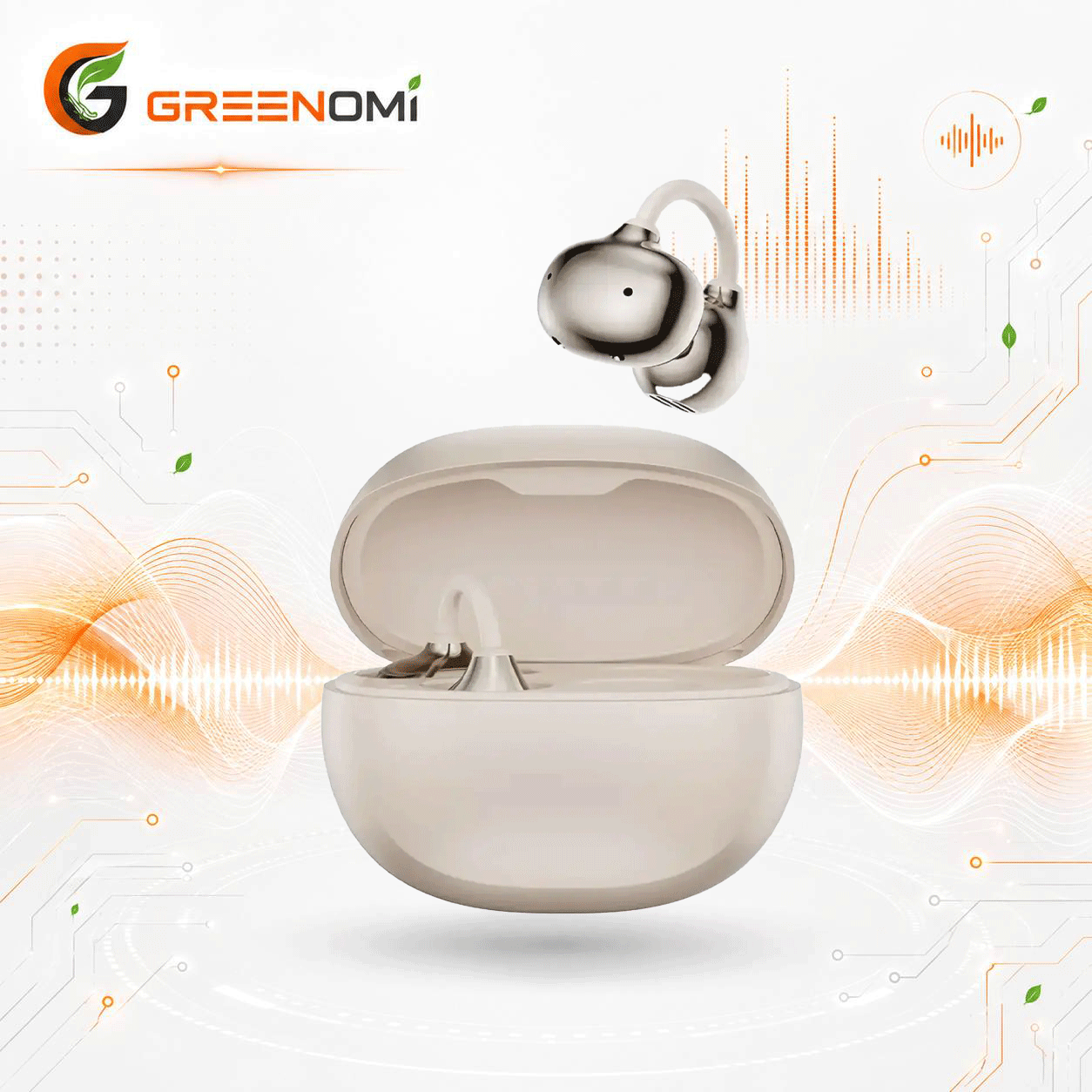 هندزفری بلوتوثی گرین لاین مدل Green lion GNTWS87SBDBG SALVADOR