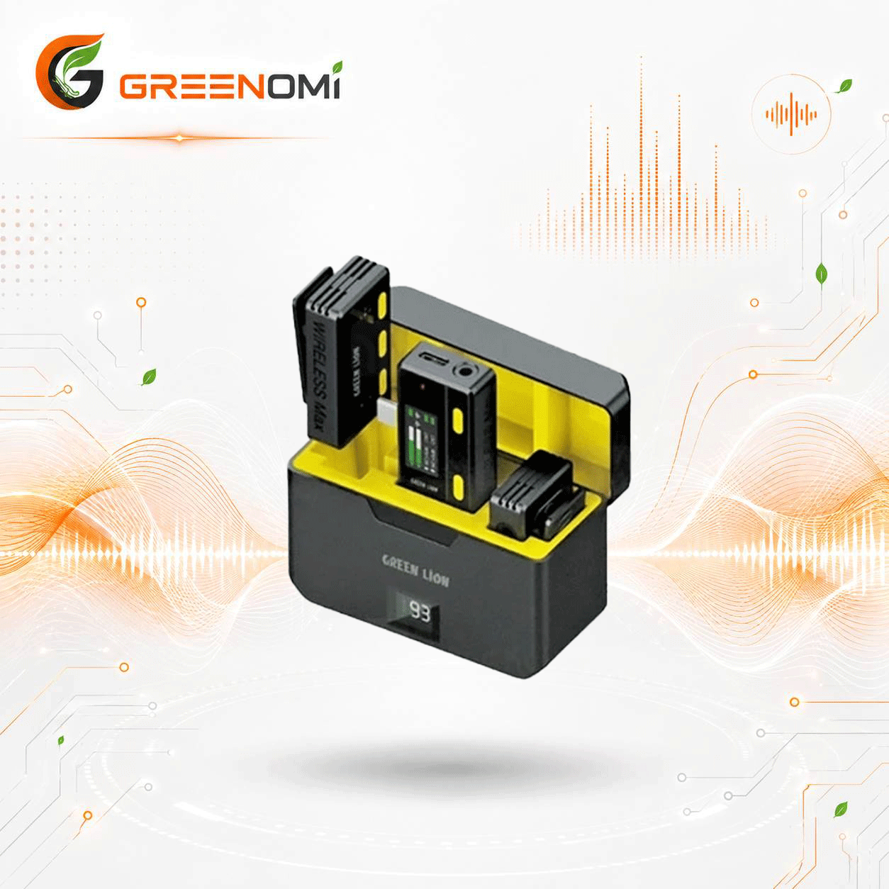 میکروفون یقه ای گرین لاین مدل Green lion WIRELESS REMOTE CONTROL