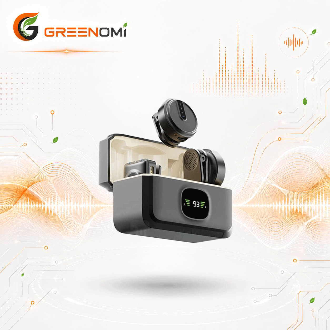 میکروفون یقه ای گرین لاین مدل Green lion GLM LITE WIRELESS