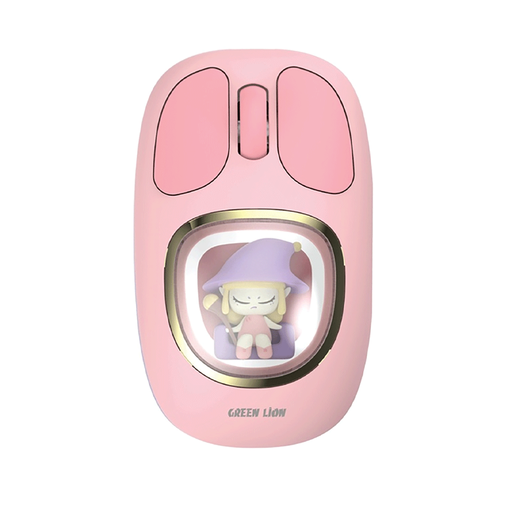 موس کامپیوتر گرین لاین مدل Green lion moosh wireless mouse