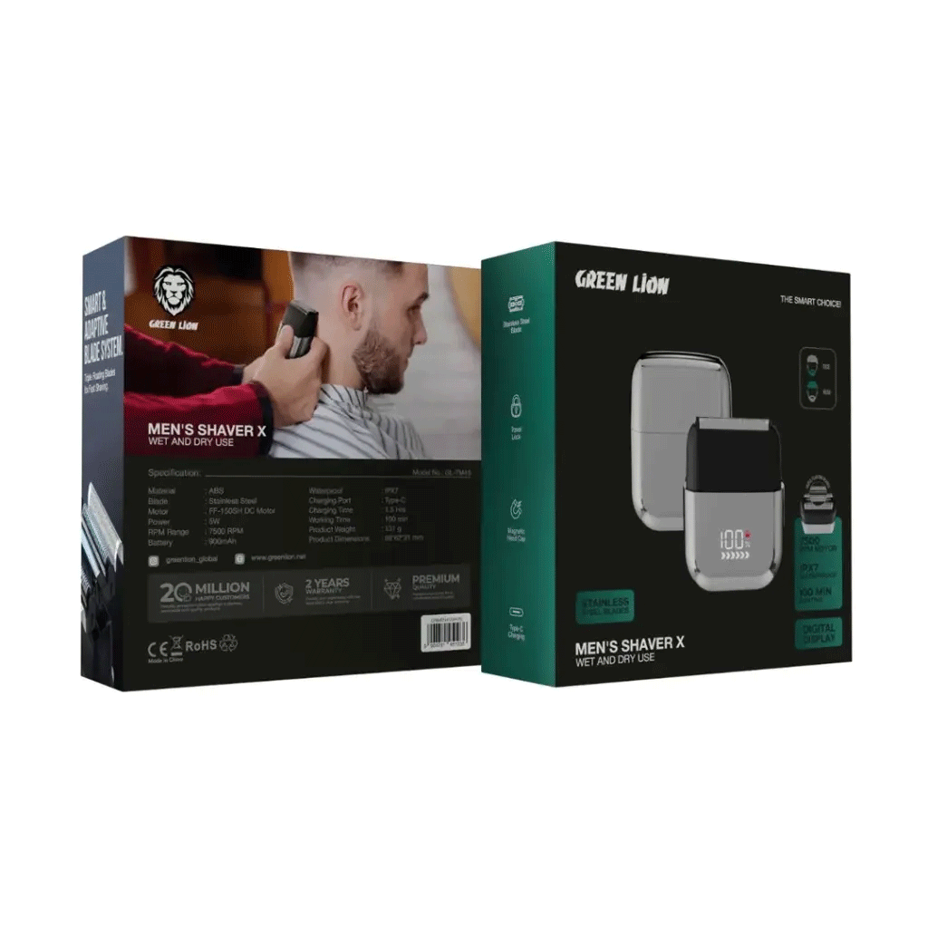 ماشین اصلاح گرین لاین مدل Green lion Men's Shaver