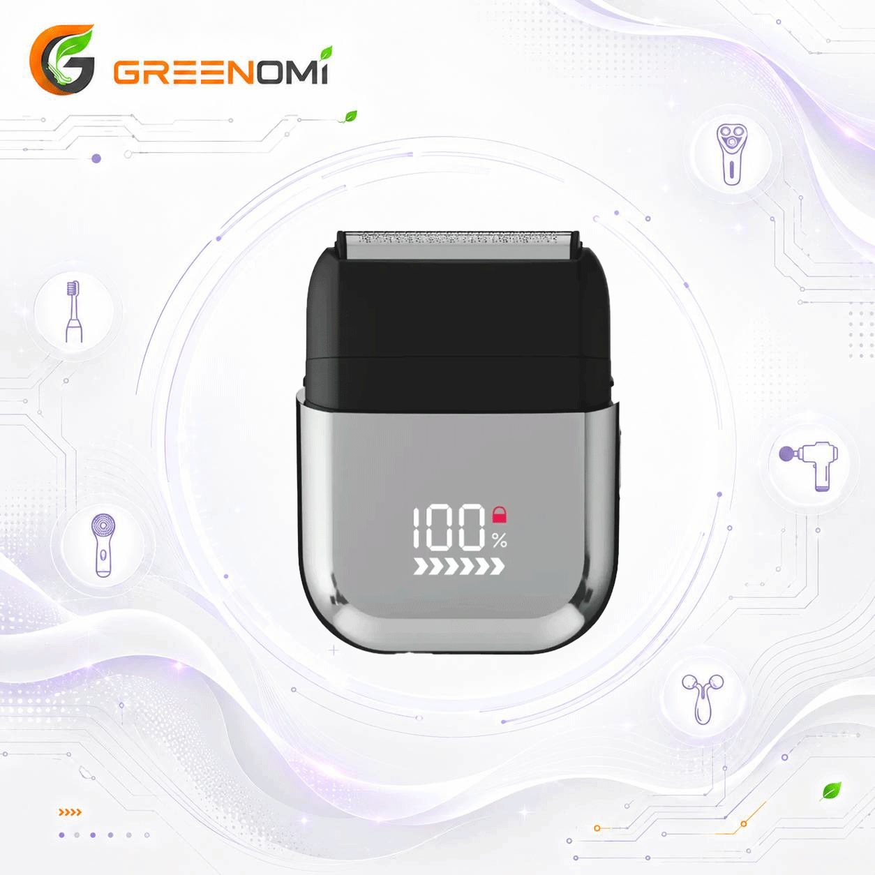 ماشین اصلاح گرین لاین مدل Green lion Men's Shaver