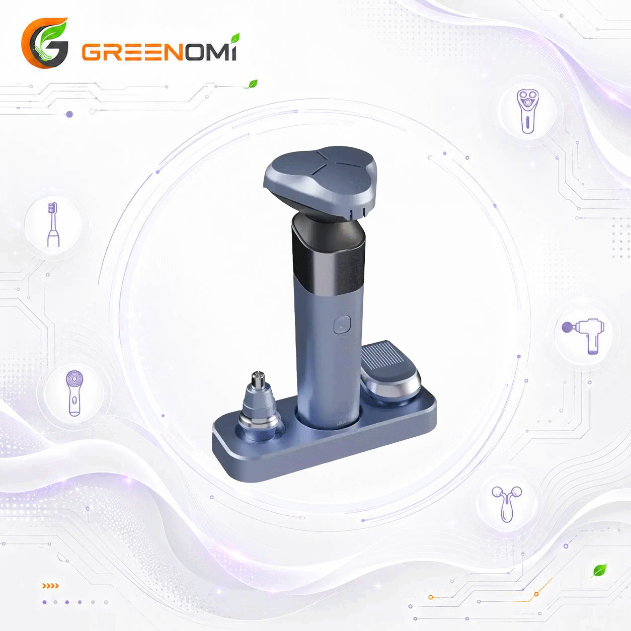 ماشین اصلاح گرین لاین مدل Green lion G-BLADE