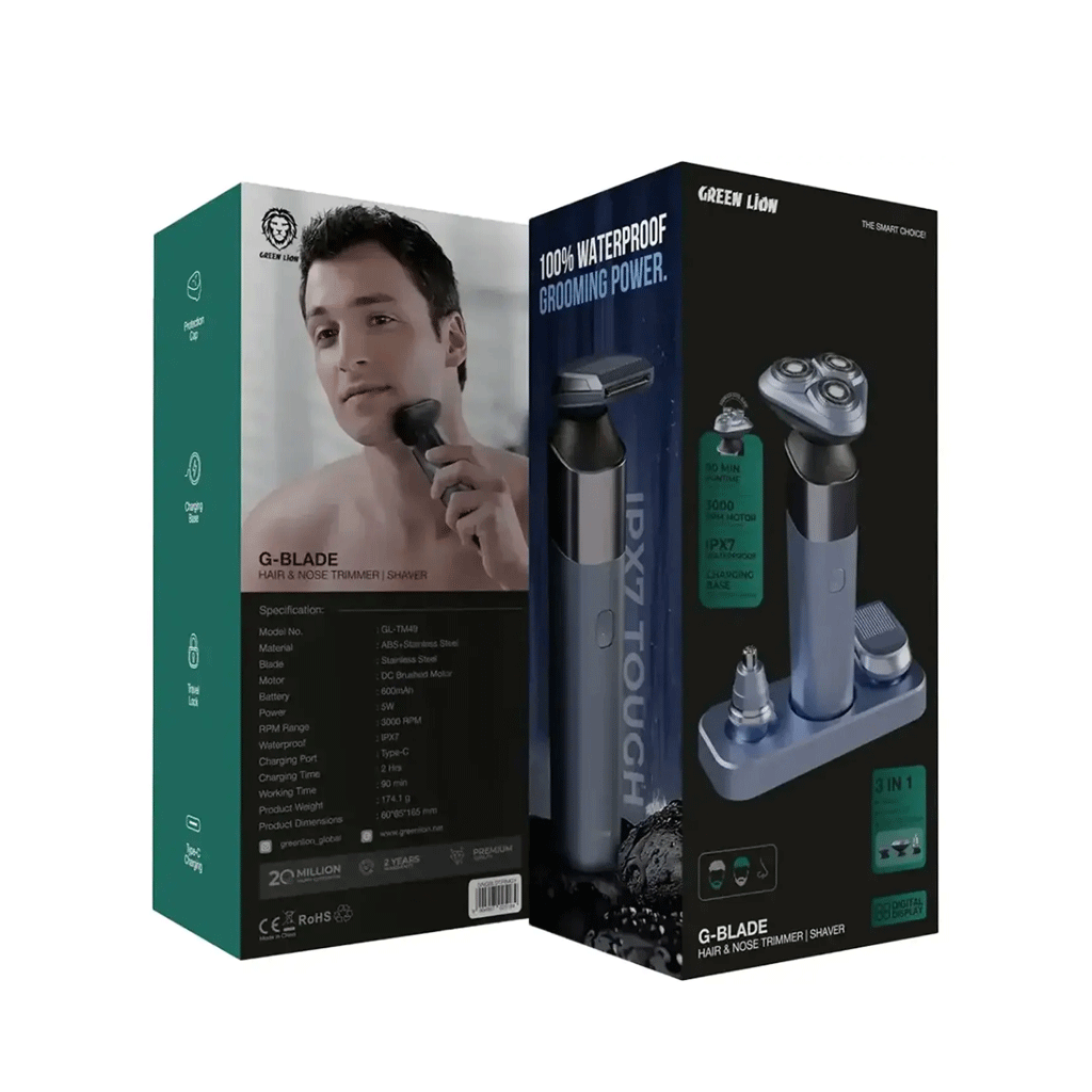 ماشین اصلاح گرین لاین مدل Green lion G-BLADE