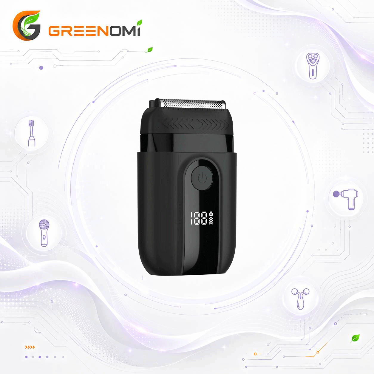 ماشین اصلاح گرین لاین مدل Green lion DUO SHAVE