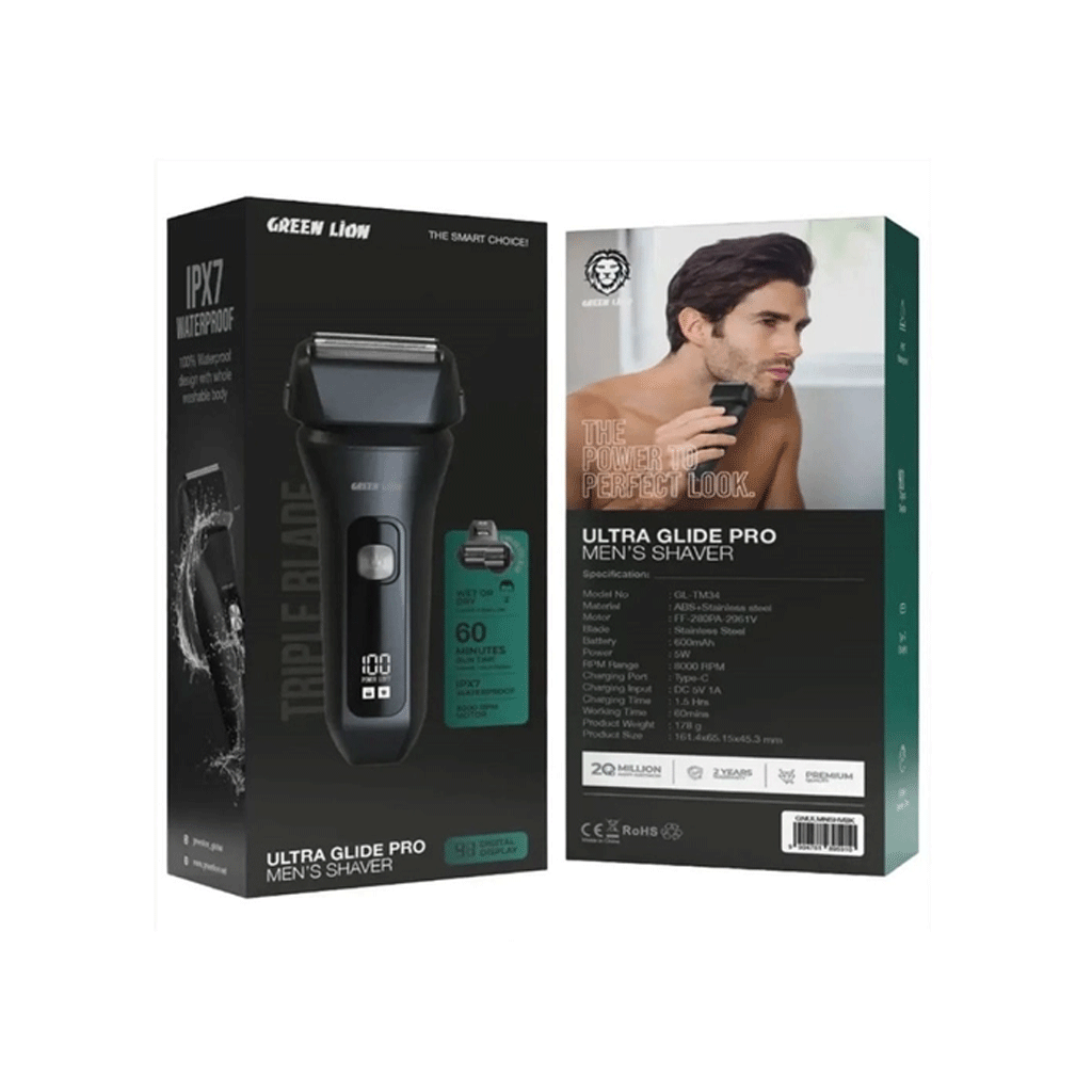 ماشین اصلاح گرین لاین مدل Green lion ULTRA GLIDE PRO