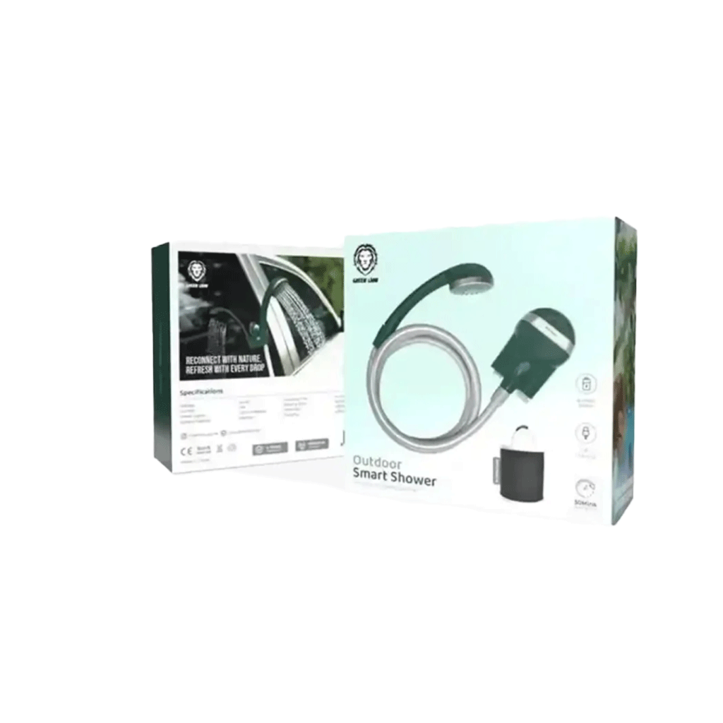 دوش پمپ دار کمپی گرین لاین مدل Green lion Outdoor Smart Shower