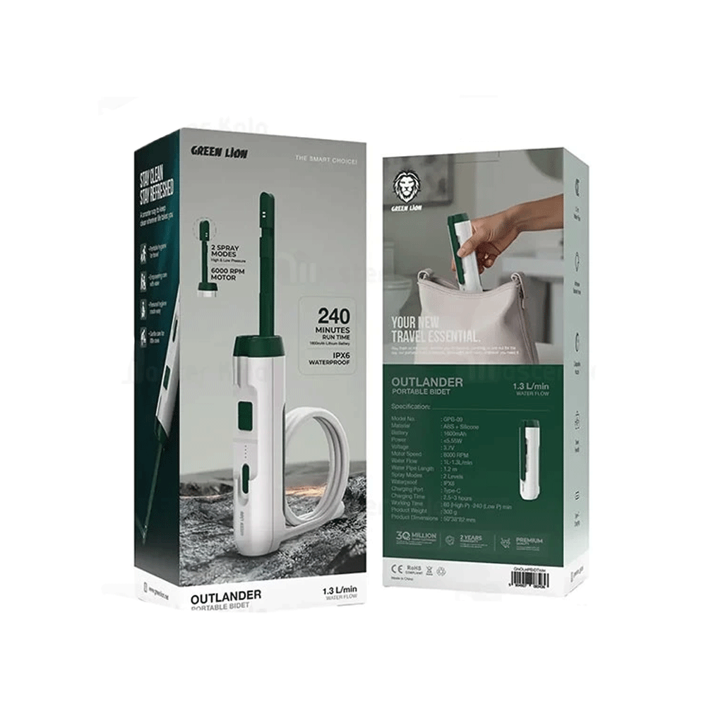 بیده پمپ دار کمپی گرین لاین مدل Green lion OUTLANDER