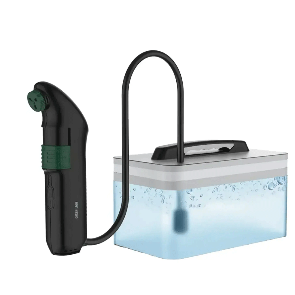 بیده پمپ دار کمپی گرین لاین مدل Green lion PORTABLE TRAVEL BIDET PRO WHIT TANK