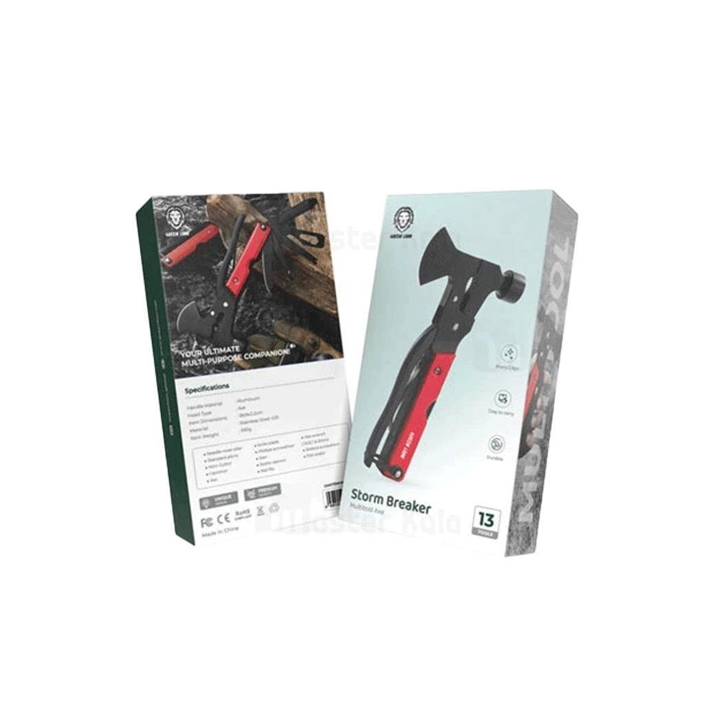 تبر و چکش چندکاره گرین لاین Green Lion Storm Breaker HAMMER