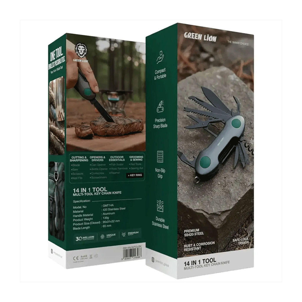 ابزار چند کاره گرین لاین Green Lion 14 IN 1 TOOLS