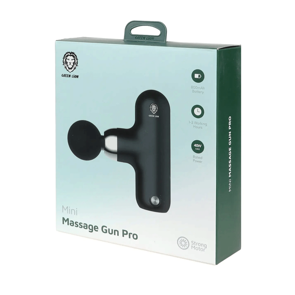 ماساژور برقی گرین لاین مدل Green lion MINI MASSAGE GUN PRO
