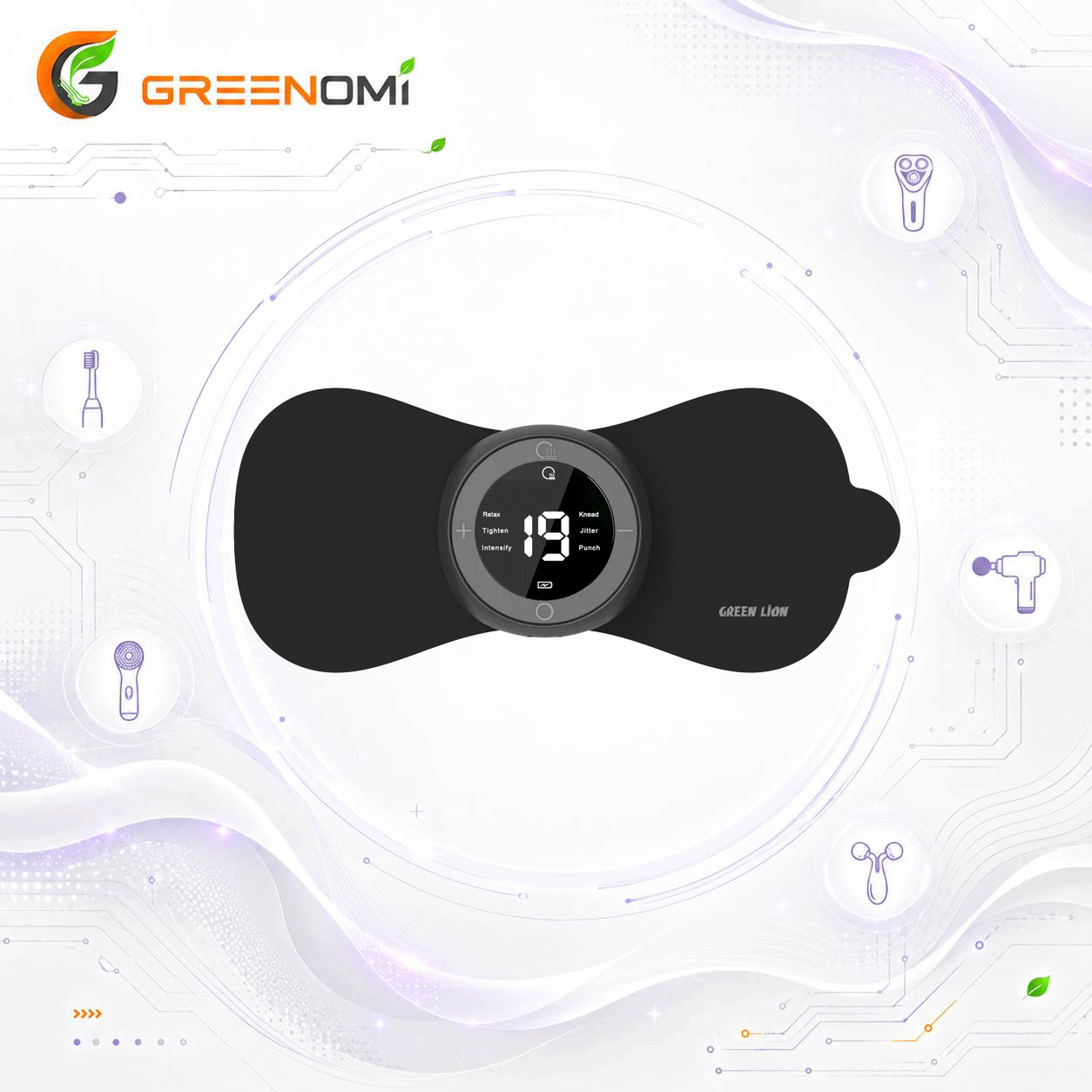 ماساژور گرین لاین مدل Green lion EMS Therapy
