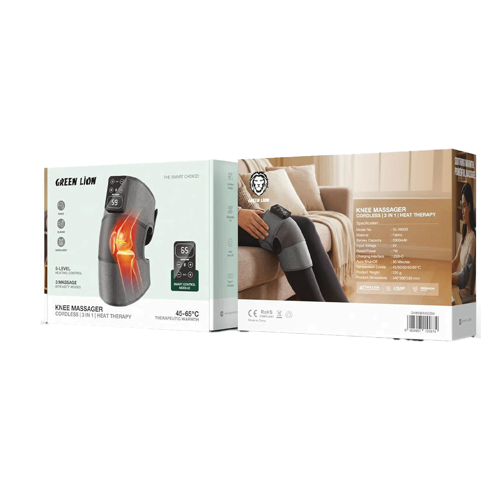 ماساژور زانو گرین لاین مدل Green lion KNEE MASSAGER