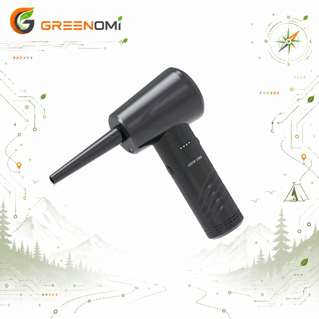 دمنده گرین لاین Green Lion Air Duster GNAIRDUSTBK
