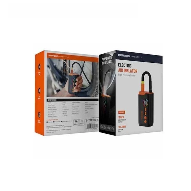 پمپ باد پرودو Porodo PD-LFST181 Lifestyle Air Inflator