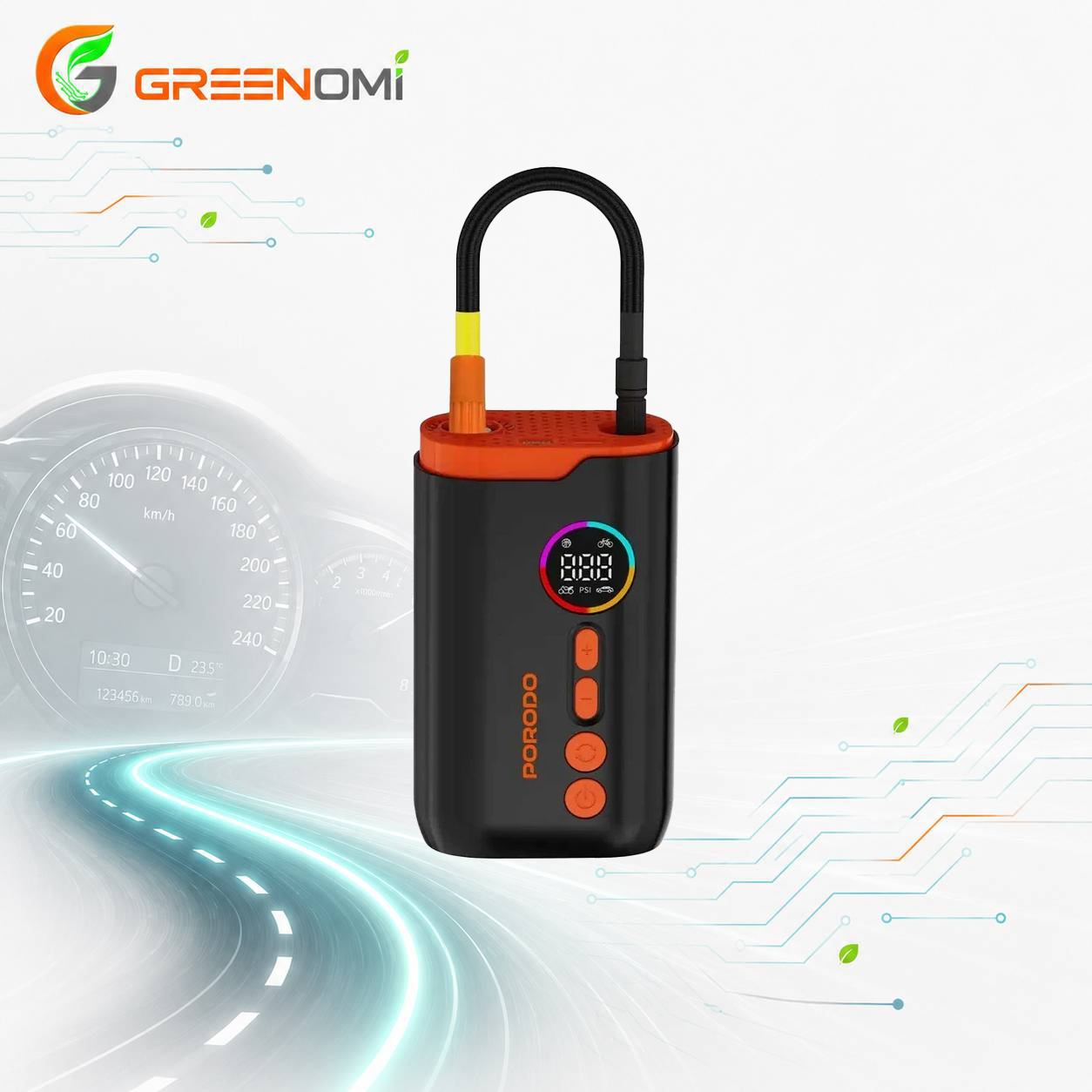 پمپ باد پرودو Porodo PD-LFST181 Lifestyle Air Inflator